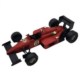 Dekoratif Metal El Yapımı F1 Yarış Arabası