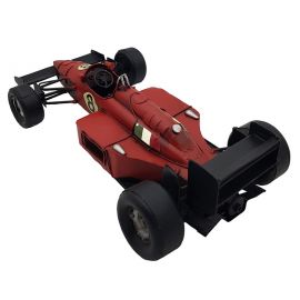 Dekoratif Metal El Yapımı F1 Yarış Arabası