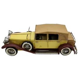 Vintage Tourster Dekoratif Klasik Araba