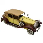 Vintage Tourster Dekoratif Klasik Araba