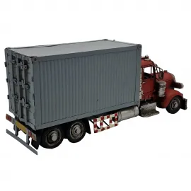 Dekoratif Metal Kamyon Modeli - Vintage Maket Tır