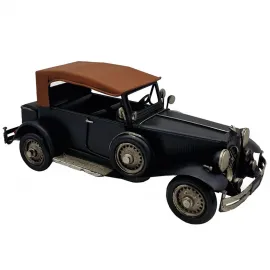 Dekoratif Metal Klasik Araba (Siyah)