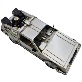 Geleceğe Dönüş DeLorean Dekoratif Metal Araba (Back To The Future)