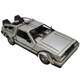 Geleceğe Dönüş DeLorean Dekoratif Metal Araba (Back To The Future)