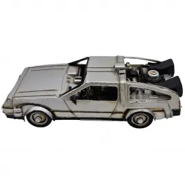 Geleceğe Dönüş DeLorean Dekoratif Metal Araba (Back To The Future)