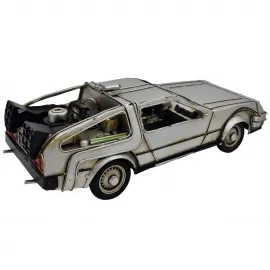 Geleceğe Dönüş DeLorean Dekoratif Metal Araba (Back To The Future)