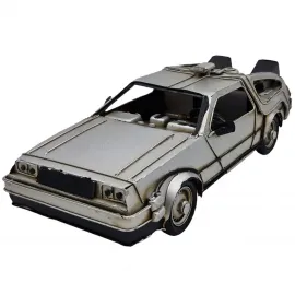 Geleceğe Dönüş DeLorean Dekoratif Metal Araba (Back To The Future)