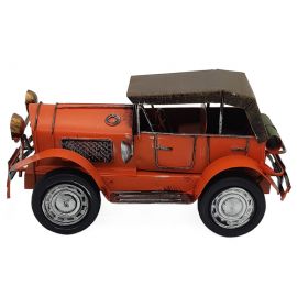 Dekoratif El Yapımı Metal Klasik Araba