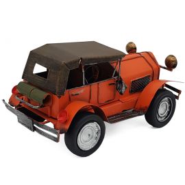 Dekoratif El Yapımı Metal Klasik Araba