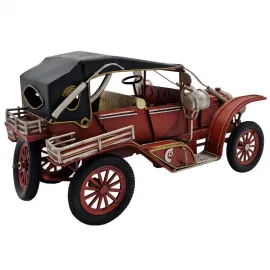 Dekoratif Nostaljik Metal Araba