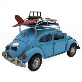 Dekoratif Metal Vosvos Araba Çerçeveli ve Kumbaralı