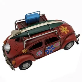 Dekoratif Sörf Tahtalı ve Çerçeveli Vosvos Araba