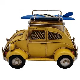 Nostaljik Dekoratif Vosvos Araba Fotoğraf Çerçeveli Kumbara