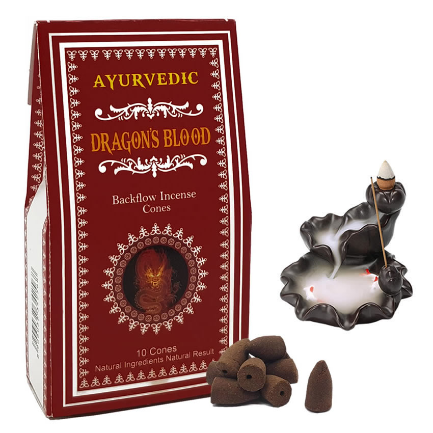 Ayurvedic Dragon's Blood Geri Akışlı Tütsü