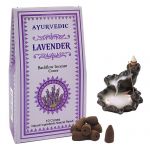 Ayurvedic Lavanta Geri Akışlı Şelale Tütsü