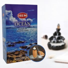 HEM Ocean Geri Akış Şelale Koni Tütsü - 10 Adet