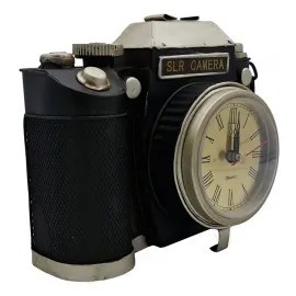 Dekoratif Fotoğraf Makinesi - Masa Saati