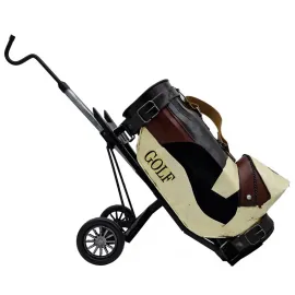 Dekoratif Metal Golf Çantası
