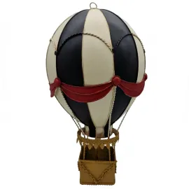 Dekoratif Sıcak Hava Balonu - Siyah