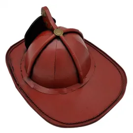 Dekoratif Metal Retro İtfaiyeci Miğferi