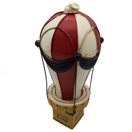 Dekoratif Metal Sıcak Hava Balonu - El Yapımı