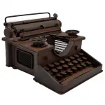 Vintage Metal Daktilo Dekor | El Yapımı Antik Biblo