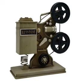 Dekoratif Vintage Sinemaskop Film Projektörü Biblo