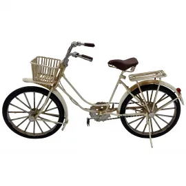 Vintage Metal Dekoratif Bisiklet - Çalışma Masası ve Dolap Süsü
