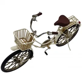 Vintage Metal Dekoratif Bisiklet - Çalışma Masası ve Dolap Süsü