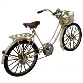 Vintage Metal Dekoratif Bisiklet - Çalışma Masası ve Dolap Süsü