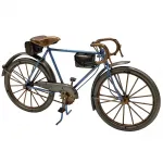 Dekoratif Metal Retro Bisiklet Modeli - Masaüstü Bisiklet Süsü