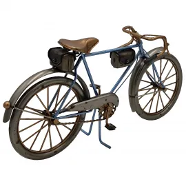 Dekoratif Metal Retro Bisiklet Modeli - Masaüstü Bisiklet Süsü