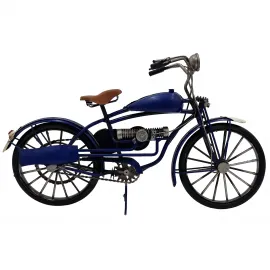 El Yapımı Dekoratif Bisiklet Biblo - Nostalji Sevenlere Özel Ev Ofis Dekorasyonu