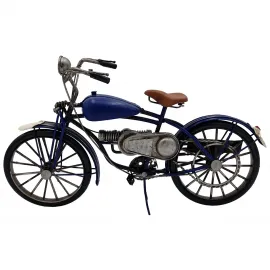 El Yapımı Dekoratif Bisiklet Biblo - Nostalji Sevenlere Özel Ev Ofis Dekorasyonu