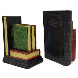 Kitap Tasarımlı Polyester Kitap Desteği Bookend