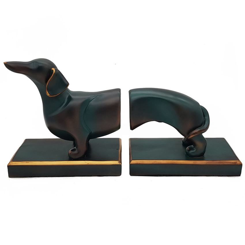 Vintage Bookend Sosis Köpek Kitap Tutucu Vintage Bookend Sosis Köpek Kitap Tutucu