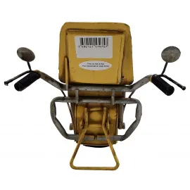 Retro Hediyelik Eşya Metal Motosiklet Masaüstü Anı Fotoğraf Çerçevesi