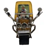 Retro Hediyelik Eşya Metal Motosiklet Masaüstü Anı Fotoğraf Çerçevesi