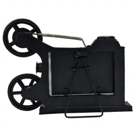 El Yapımı Metal Film Projektörü Dekoratif Fotoğraf Çerçevesi - "Keystone Anıları"