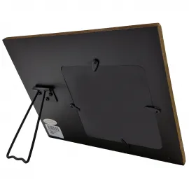 Gitar ve Müzik Temalı Ahşap Metal Fotoğraf Çerçevesi - "Melodi Anıları"