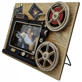 Vintage Film Kamera Tasarımlı Masaüstü Fotoğraf Çerçevesi