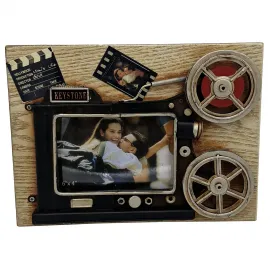 Vintage Film Kamera Tasarımlı Masaüstü Fotoğraf Çerçevesi