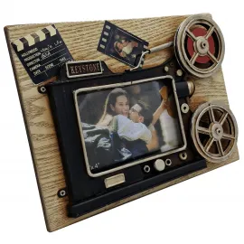 Vintage Film Kamera Tasarımlı Masaüstü Fotoğraf Çerçevesi