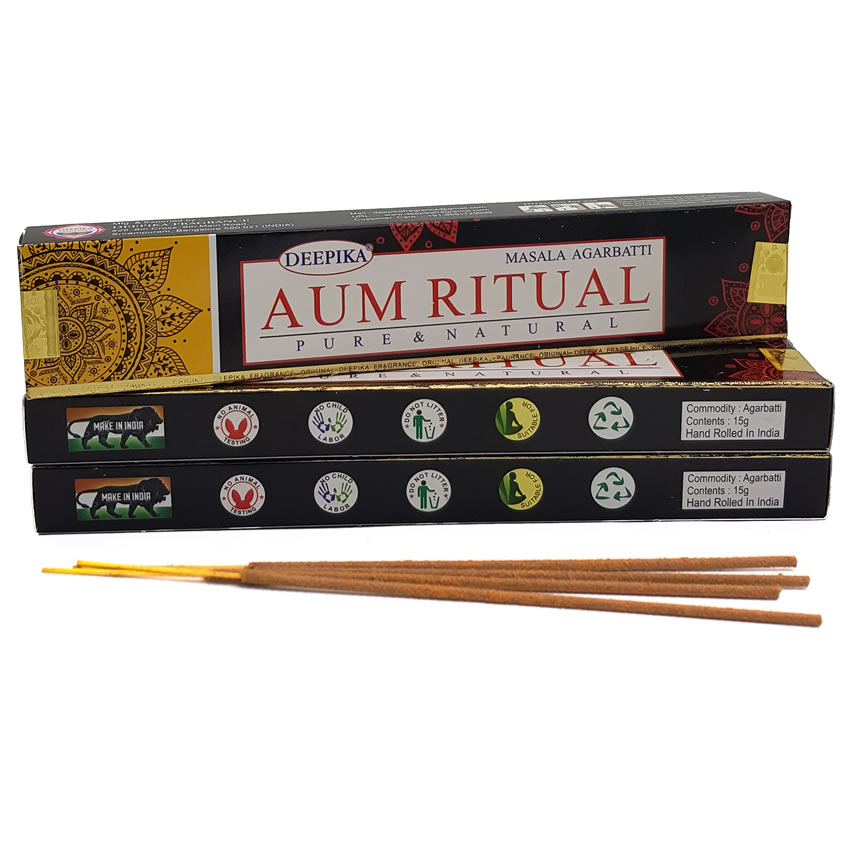 Deepika Aum Ritual Premium Organik Masala Tütsü