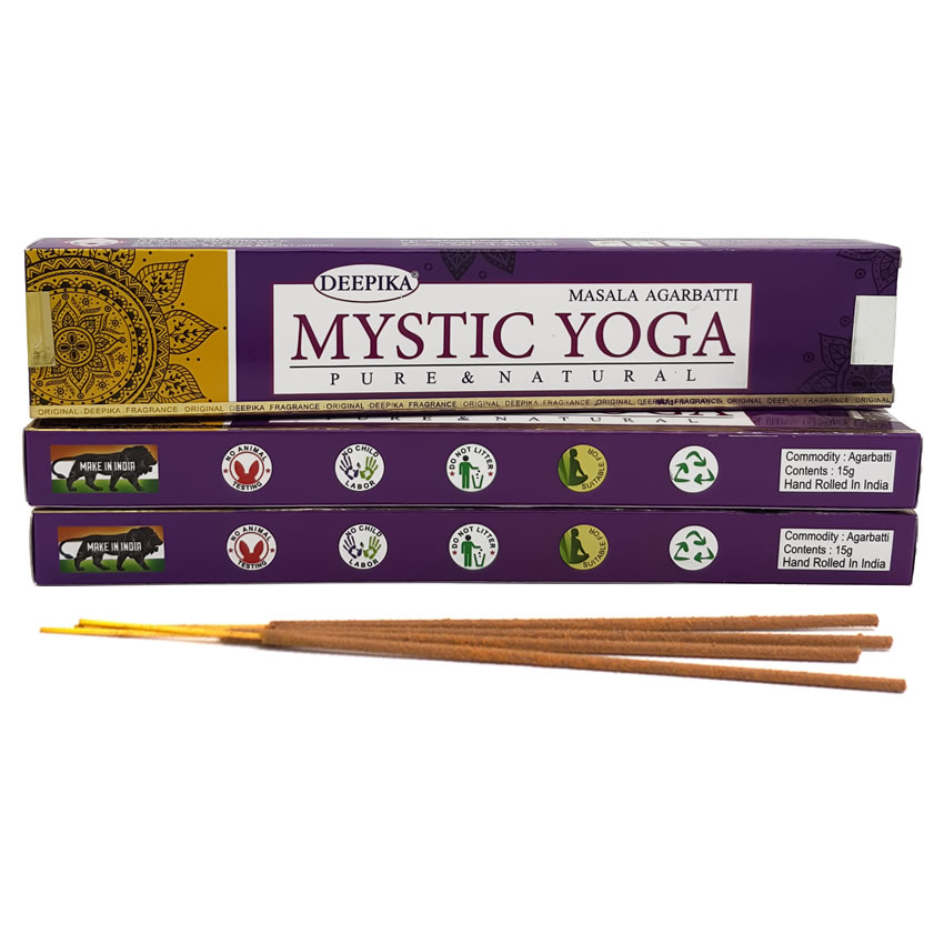 Deepika Mystic Yoga Premium Organik Masala Tütsü