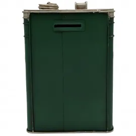 Vintage Motor Yağı Bidonu Temalı Dekoratif Kumbara