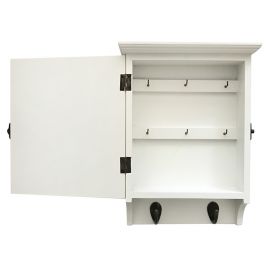 Elegance Ahşap 8 Askılıklı Anahtar Dolabı