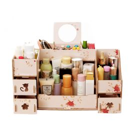 Ahşap Makyaj Kutusu