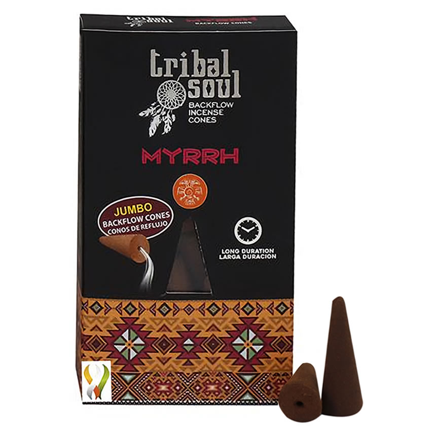 Tribal Soul Myrrh Geri Akışlı Jumbo Boy Tütsü