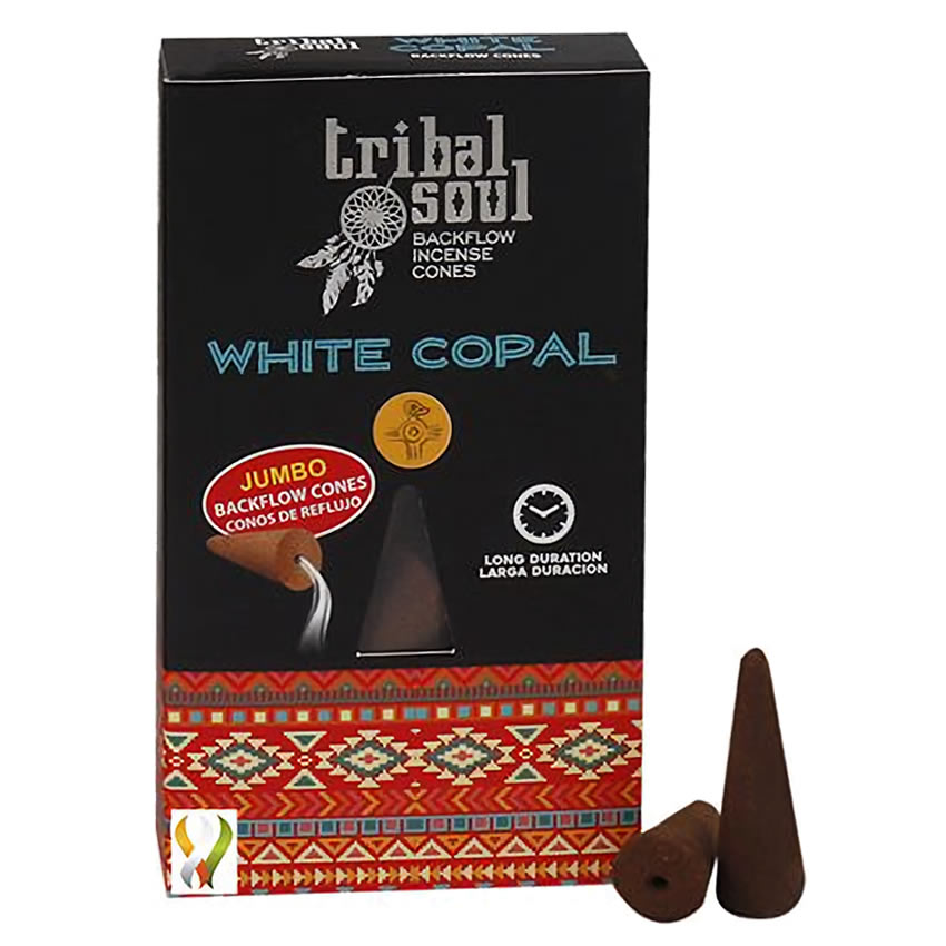 Tribal Soul White Copal Geri Akışlı Jumbo Boy Tütsü